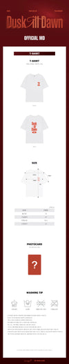 Yoon San Ha - Dusk Till Dawn 2024 Fan Concert Official MD T-Shirt