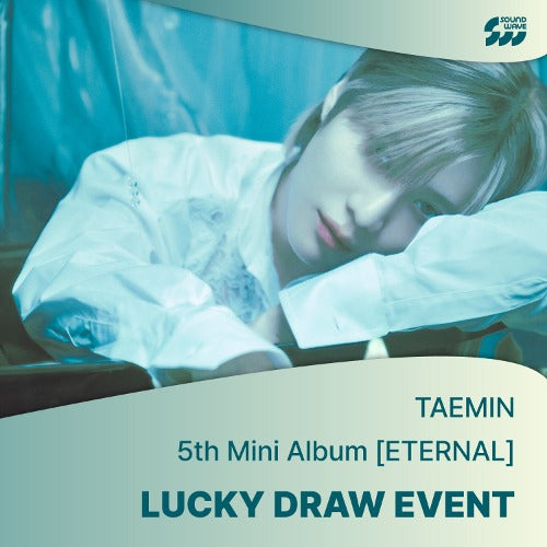 Taemin 5th Mini Album - Eternal (Soundwave Lucky Draw Event Photobook Random)