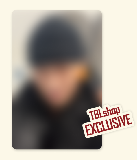 Taeyang - 2026 be my valentine official md scratch card set