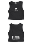 Blackpink - blackpink x my melody vol.2 official md crop tank top (black)