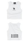 Blackpink - blackpink x my melody vol.2 official md crop tank top (white)