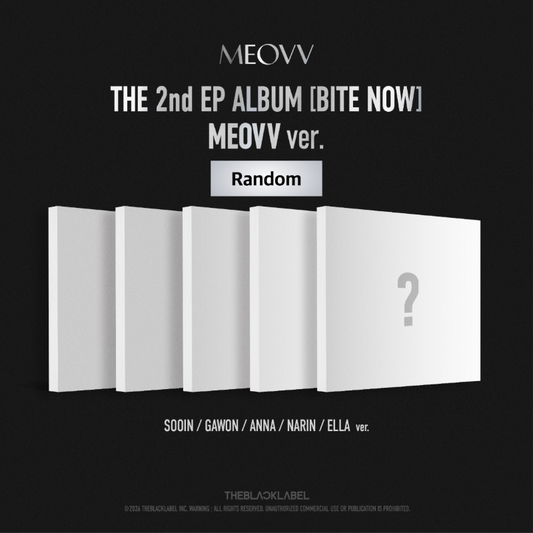 Meovv - bite now 2nd ep album tbl gift meovv ver random