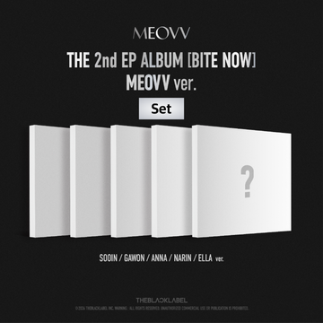 Meovv - bite now 2nd ep album tbl gift meovv ver set