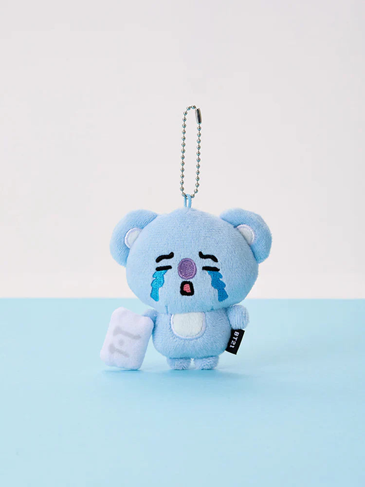 BTS x BT21 - Today's Face Teardrop Plush Keyring – Kpop Omo