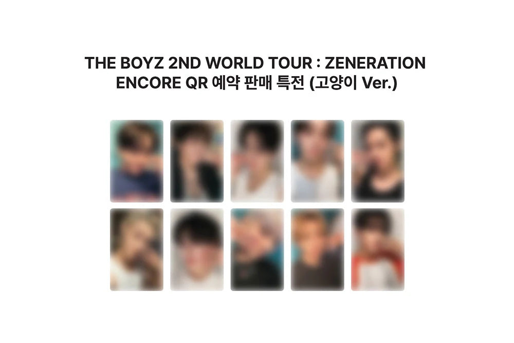 The Boyz - 2nd World Tour : Zeneration Encore Qr Ver – Kpop Omo The Boyz - 2nd World Tour : Zeneration Encore Qr Ver – Kpop Omo