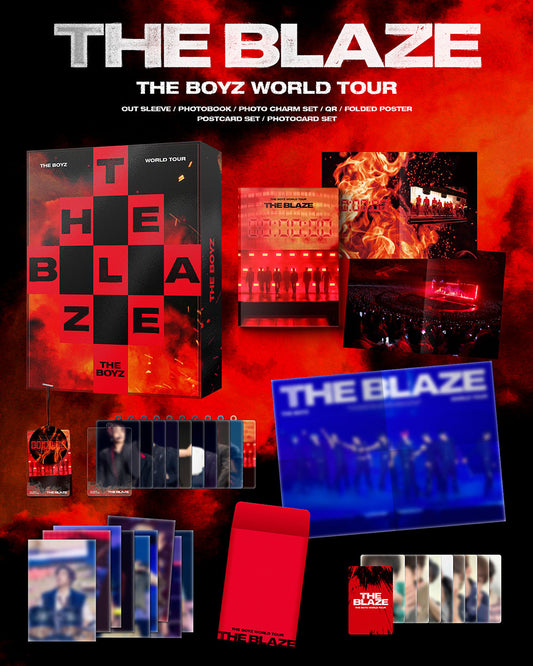 The boyz - the blaze world tour in seoul qr