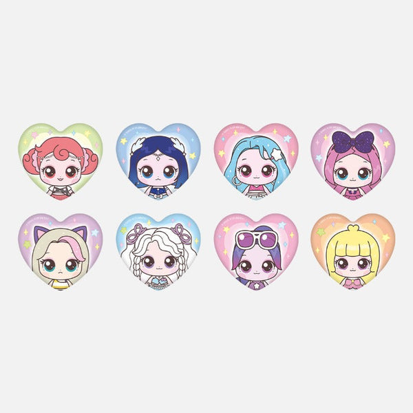 HEARTS2HEARTS - Teenieping X hearts2hearts Official MD Tin Badge