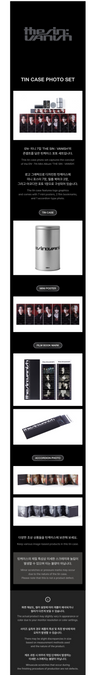 Enhypen - the sin : vanish official md tin case photo set