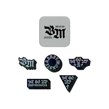 BABYMONSTER - We Go Up Official MD Tin Case + Sticker Set