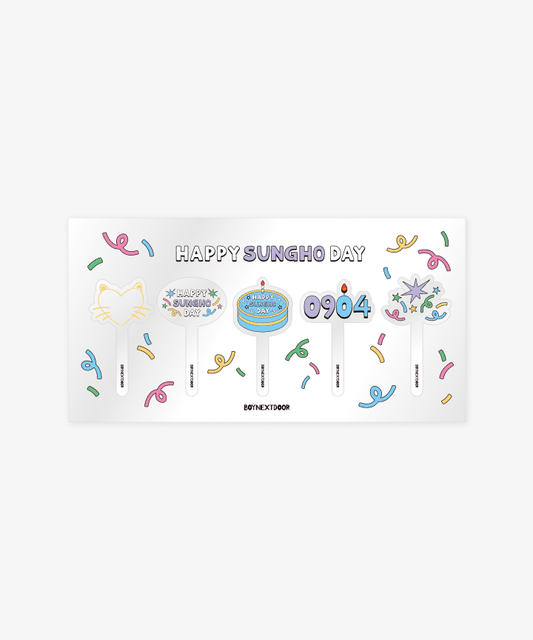 Boynextdoor - Happy Sungho Day Official MD Topper Set