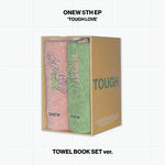 Onew - tough love 5th mini album towel book set ver
