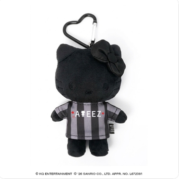 Ateez - Ateez X Hello Kitty Japan Pop Up Official Md Stuffed Toy Keyring