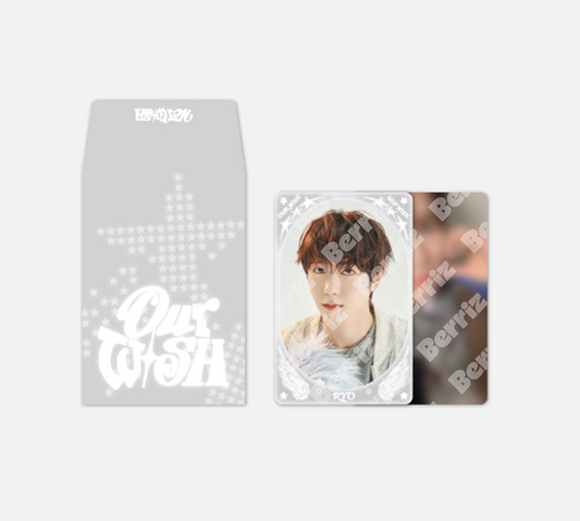 Nct wish - into the wish : our wish 1st concert tour encore official md random trading card