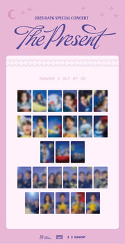 Day6 - the present 2025 special concert official md trading card