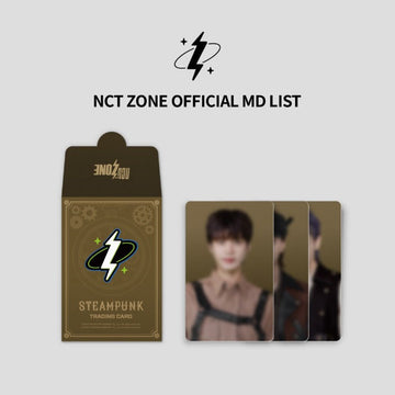 NCT - Nct Zone Official MD Random Trading Card Set (Steampunk Ver)