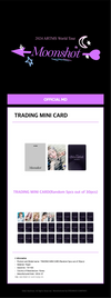 ARTMS - Moonshot 2024 World Tour Official MD Trading Mini Card