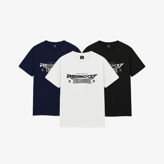 treasure ジフン REBOOT ツアー Tシャツ Mサイズ Treasure - Reboot 2024 Treasure Relay Tour Official MD