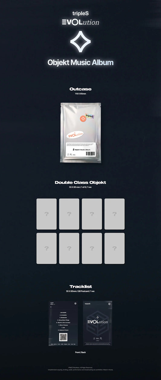 tripleS- EVOLution Mujuk Objekt Music Album Ver