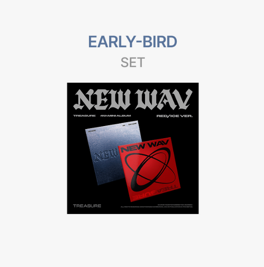 Treasure - new wav 4th mini album weverse shop early bird gift standard set