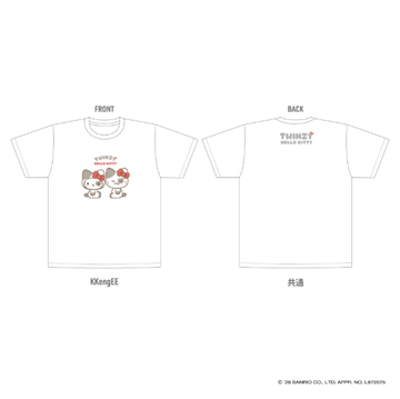 Itzy - Twinzy X Hello Kitty Official Md T-shirt