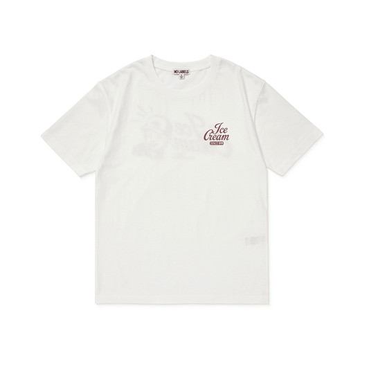 TXT Yeonjun - No Labels: Part 02 Official Md S/s T-shirt (cream)