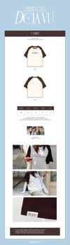 Kiss of life - deja vu 2026 asia fanmeeting tour in seoul official md t-shirt