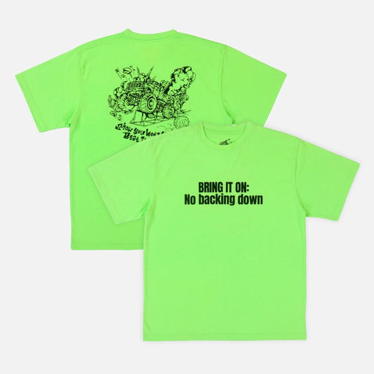 NCT dream - beat it up official md t-shirt (neon green ver)