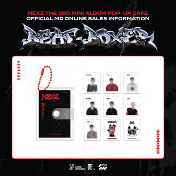 NEXZ - Beat-Boxer Pop-up Café Official MD Ttibu Sticker Set