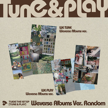 Tuide - Tune & Play 1st Ep Weverse Albums Ver Set