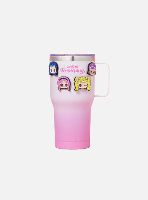 AESPA - Teenieping X Aespa Official MD Tumbler Deco Set