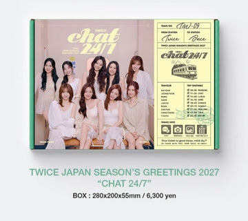 Twice - Chat 24/7 2027 Japan Season's Greetings