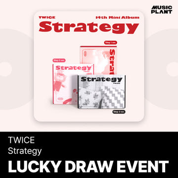 TWICE - Strategy 14th Mini Album (Musicplant Lucky Draw Event)