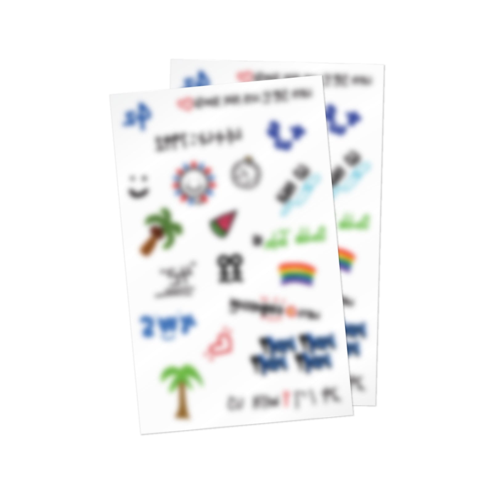 Sticker Tws TWS - Summer Beat! Pop Up Store Official MD Tattoo Sticker – Kpop Omo