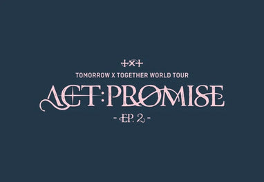TXT - ACT : Promise EP.2 World Tour Official MD Photo Card Binder
