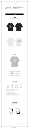 YOOK SUNG JAE - [LOOK CLOSELY] 1ST FAN MEETING 2024 OFFICIAL MD T-SHIRT