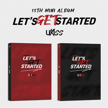 U-KISS 13th Mini Album - Let’s Get Started (2 Version SET)