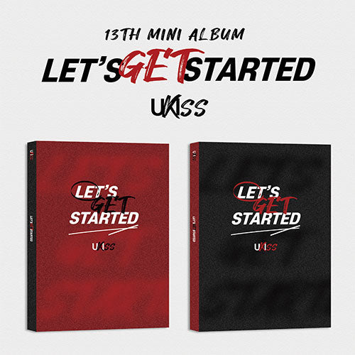 U-KISS 13th Mini Album - Let’s Get Started (2 Version SET)