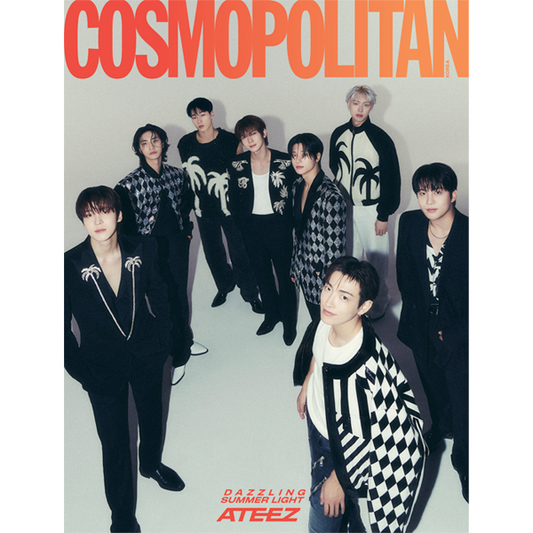 ATEEZ on COSMOPOLITAN MAGAZINE JULY 2024 ISSUE