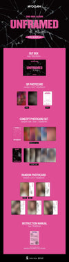 WOOAH 2nd Mini Album - Unframed (STAYG Albums Ver)