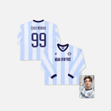 Shinee Minho - Mean : Of My First 2024 Minho Concert Official Md Soccer Uniform + Photo Card Set