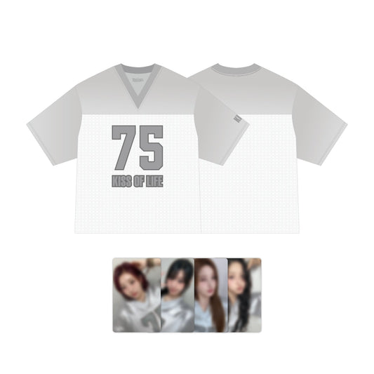 KISS OF LIFE - Kiss Road 1st World Tour in Seoul Encore Official MD Uniform T-Shirt