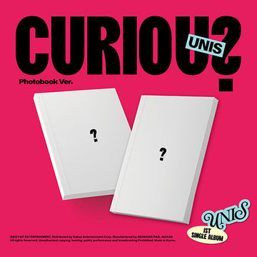 Unis 1st Single Album - Curious (Photobook Ver Set)