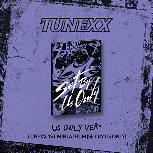Tunexx - set by us only 1st mini album standard us only ver