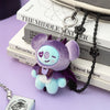 BTS x BT21 - Angel & Villain Villain Plush Keyring