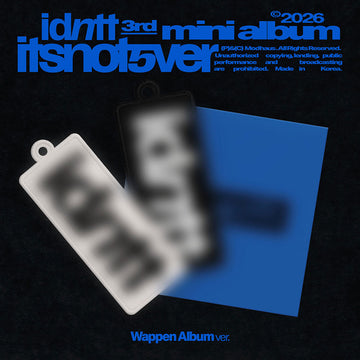 Idntt - Itsnotover 3rd Mini Album Wappen Album Ver