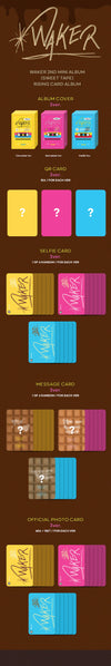 Waker 2nd Mini Album  - Sweet Tape (Rising Card Album)