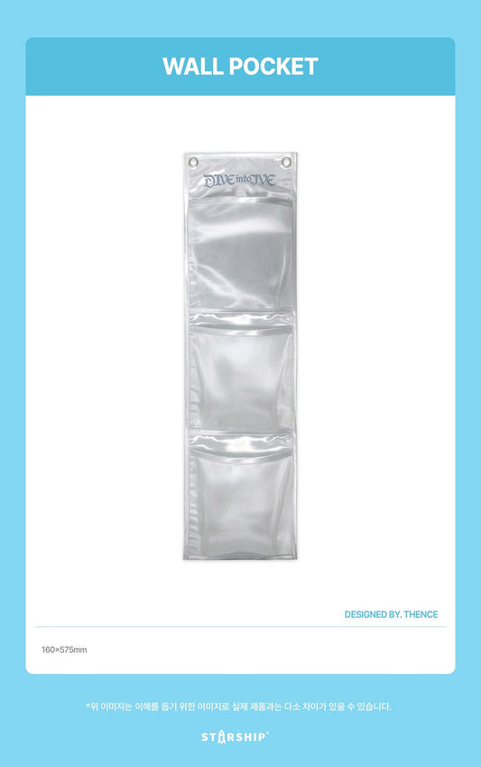 Ive - dive into ive 4th fan concert official md wall pocket
