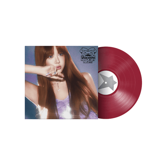 Le Sserafim - Made My Night 2nd Single Album Vinyl Warm Red Ver