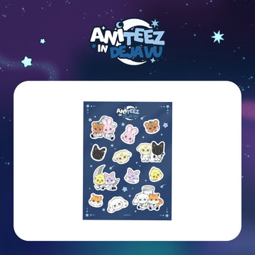Ateez - Aniteez In Dejavu Pop Up Official Md Water 3d Sticker
