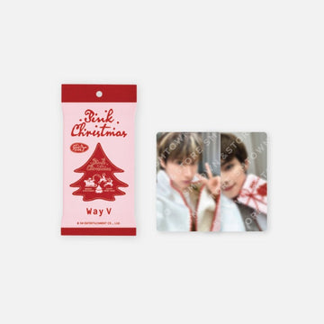 WAYV - 2024 Pink Christmas Photo Card Random Pack